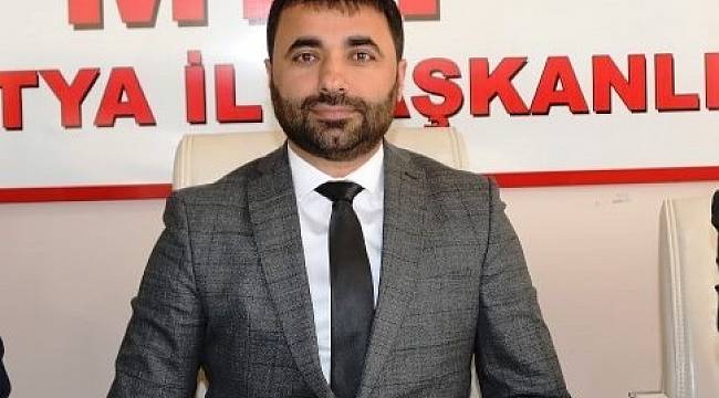 MHP İl Başkanı Samanlı'dan Bayram mesajı