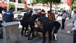 Motorize Polis Ekipleri Kaza Yaptı: 2 Yaralı