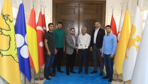 MTTB'den Başkan Güder'e Teşekkür Ziyareti