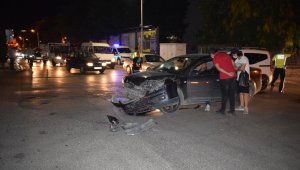 Trafik Kazasında 1 Kişi Yaralandı