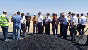 Yazıhan'da Grup yolları asfaltlanıyor