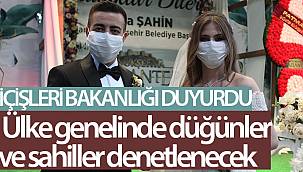 Düğün ve nişan gibi etkinliklerde denetim gerçekleştirilecek