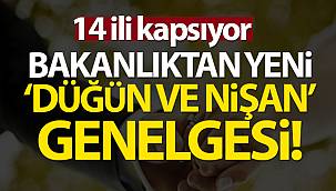 İçişleri Bakanlığından Yeni 'düğün ve nişan genelgesi'