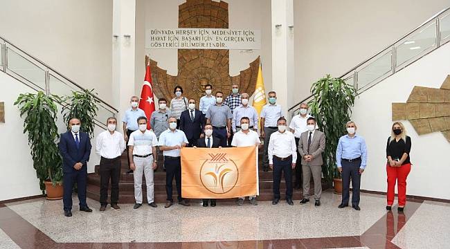 İnönü Üniversitesi'nde Turuncu Bayrak ödülü