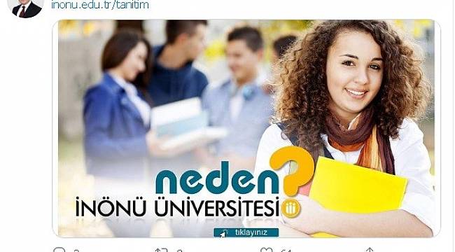 Kızılay; İnönü Üniversitesi'ni tercih için birçok nedenler var