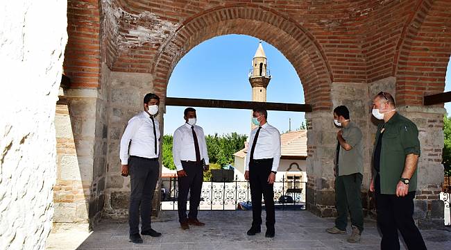 Vali Baruş, Tarihi Yapı ve Alanlarda İncelemelerde Bulundu