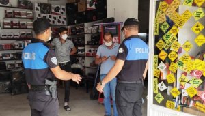 29 Kişiye Maske Takmamaktan İdari İşlem Yapıldı