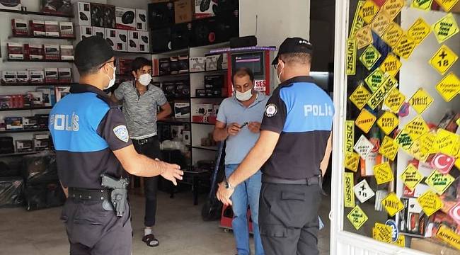 29 Kişiye Maske Takmamaktan İdari İşlem Yapıldı