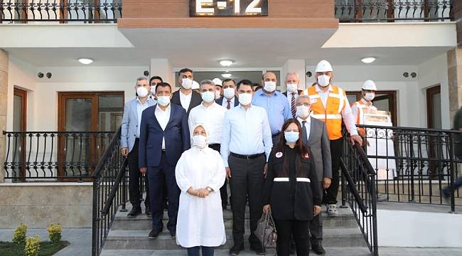 Bakan Kurum; Gelincik Tepesi'ndeki konutlar kısa sürede teslim edilecek"