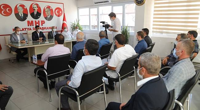 Başkan Samanlı'ya Hayırlı Olsun Ziyareti