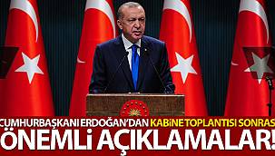 Cumhurbaşkanı Erdoğan; Deprem konutları bitme aşamasında