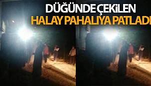 Düğünde çekilen halay pahalıya patladı