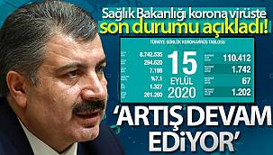 Türkiye'de son 24 saatte 1742 kişiye koronavirüs tanısı konuldu