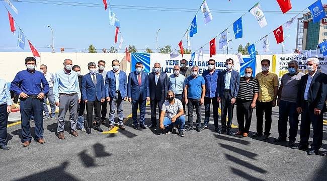 Yeni Doğu Garajı törenle hizmete açıldı