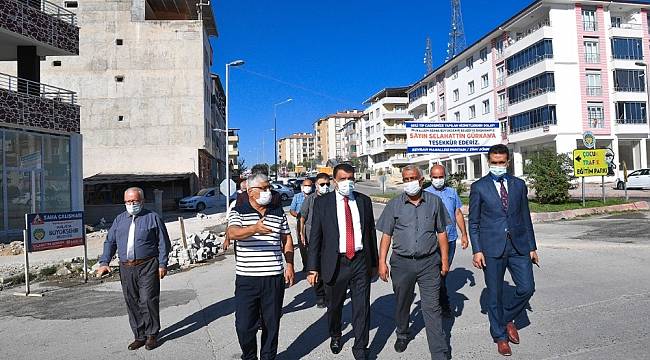 Yeşiltepe Adli Tıp Caddesi yenileniyor