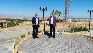 Yeşilyurt Gedik Tepesine oba çadırı kuruluyor