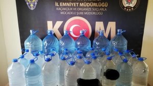 269 litre sahte içki ele geçirildi