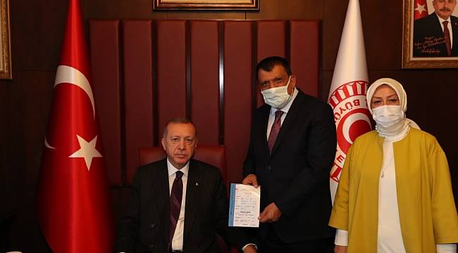 Cumhurbaşkanı Erdoğan, Gürkan ve Çalık'ı kabul etti