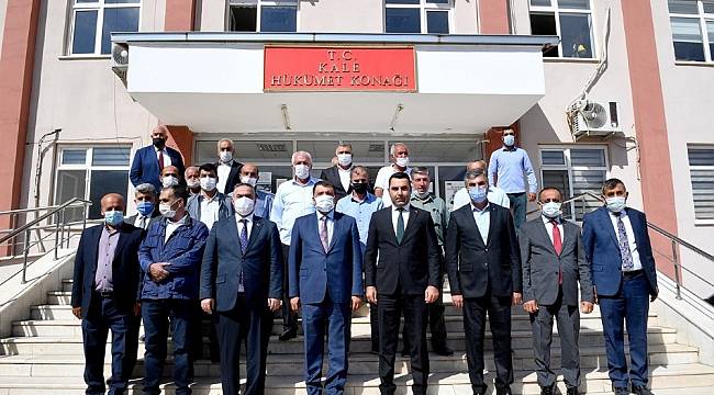 Gürkan'dan, Kale Kaymakamı'na hayırlı olsun ziyareti