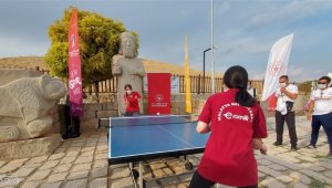 Hem spor yapıldı, hem tarih tanıtıldı