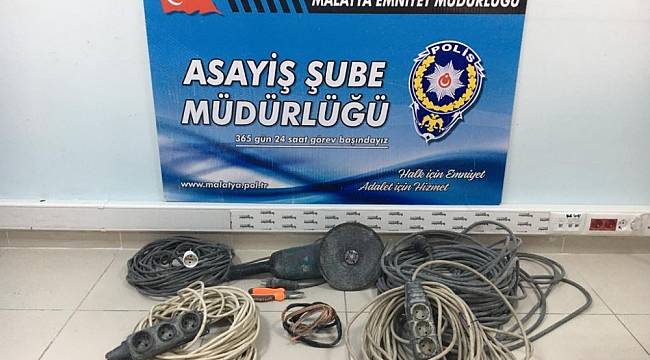 Hırsız kovalamaca ile yakalandı