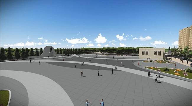 Malatya'ya yeni meydan ve tören alanı kazandırılıyor