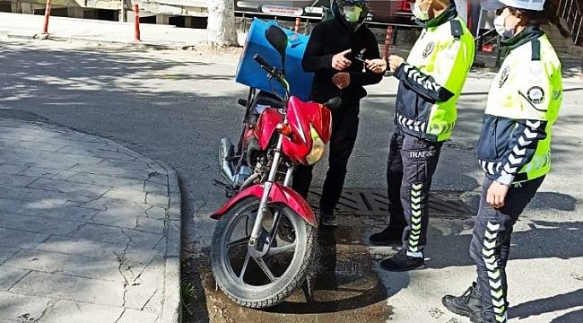 Motosikletlere sıkı kontrol