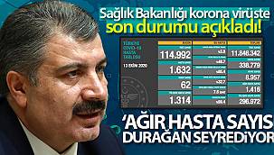 Son 24 saatte korona virüsten 62 kişi hayatını kaybetti