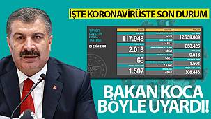 Son 24 saatte korona virüsten 68 kişi hayatını kaybetti