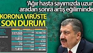 Son 24 saatte korona virüsten 73 kişi hayatını kaybetti
