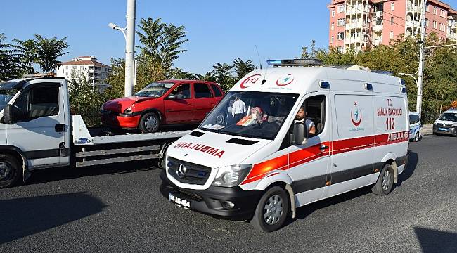 Trafik Kazasında 1 Kişi Yaralandı