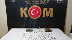 413 adet tarihi sikke ele geçirildi