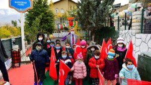 Bahçebaşı Parkı hizmete girdi