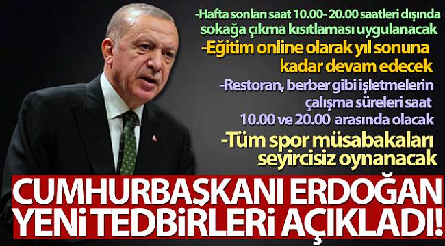 Cumhurbaşkanı Erdoğan'dan Önemli Açıklamalar