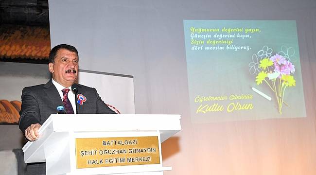 Gürkan; Öğretmenlerimizin görev ve sorumluluk yükü çok ağır
