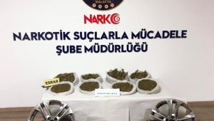 Lastik İçerisine Gizlenmiş 10 Kilo Esrar Ele Geçirildi