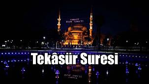 Tekâsür Suresi, Okunuşu ve Türkçe Meali
