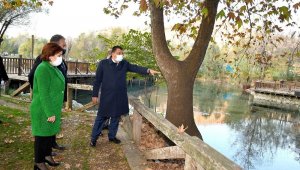 Turgut Özal Tabiat Parkı'ında yenileme çalışmaları başladı