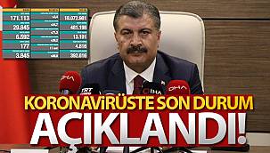 Türkiye'de son 24 saatte 29.845 koronavirüs vakası tespit edildi