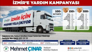 Yeşilyurt Belediyesinden Yardım Kampanyası
