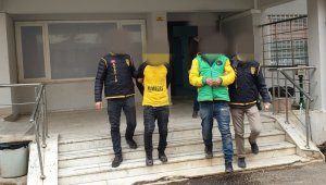6 ayrı hırsızlık olayına 3 tutuklama