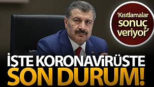 Bakan Koca; Kısıtlamalar sonuç veriyor