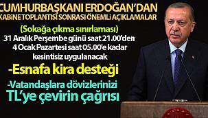 Başkan Erdoğan'dan Önemli Açıklamalar