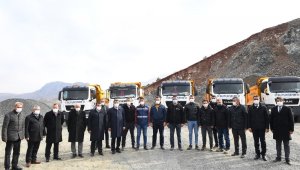 Başkan Gürkan sahadaki personellerle bir araya geldi
