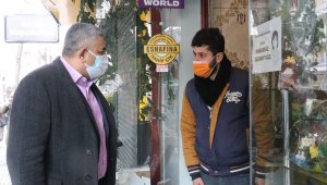 Başkan Sadıkoğlu'ndan esnaf ziyareti