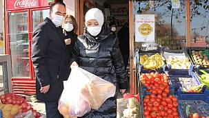 Çalık; Esnaflarımızın her zaman yanındayız