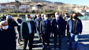 Çırmıhtı'daki güreş sahası yenieniyor