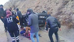 Darende'de Trafik Kazası: 3 Yaralı