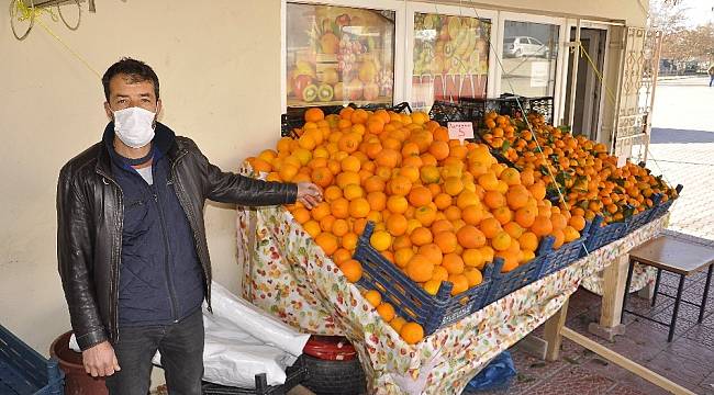 kahvehane ve çay ocağı işletmecilerinden manav hizmeti