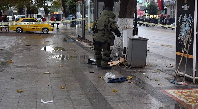 Malatya'da şüpheli paket paniği